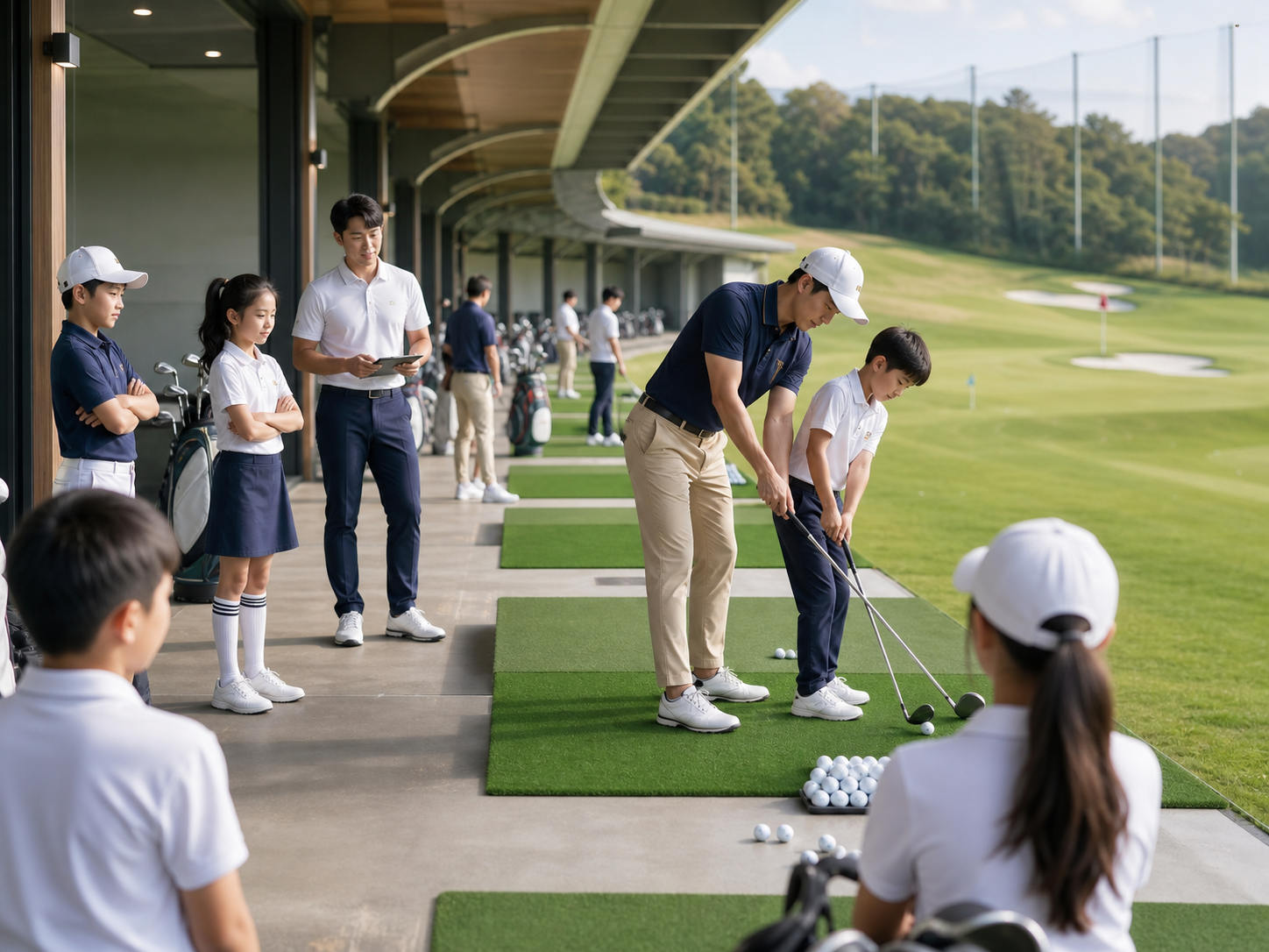 PGA junior golf clinic
